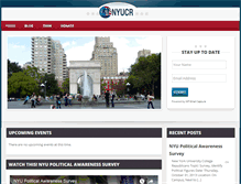 Tablet Screenshot of nyucr.org